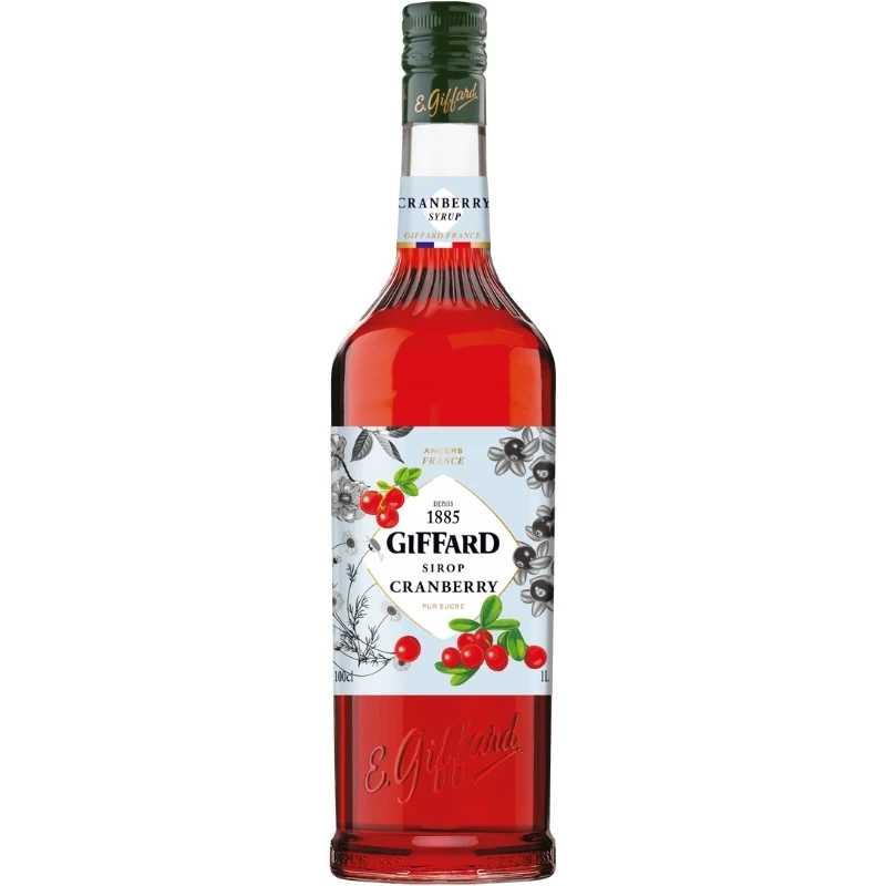 Giffard Syrup Tranebær 100 cl 17-1007003 by GIFFARD color Svart