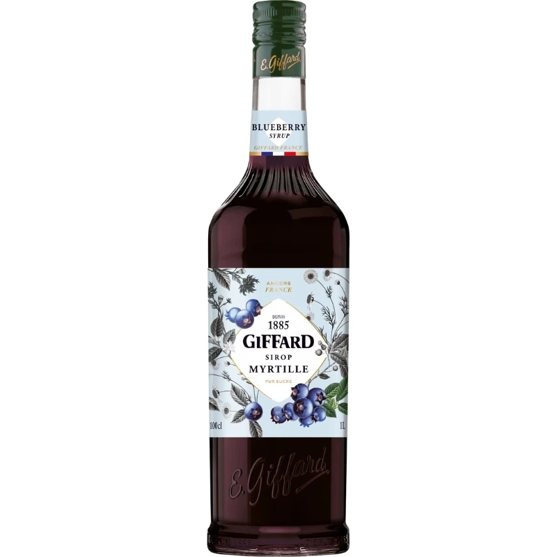 Giffard Blåbærsirup 100 cl 17-1007025 by GIFFARD color Svart