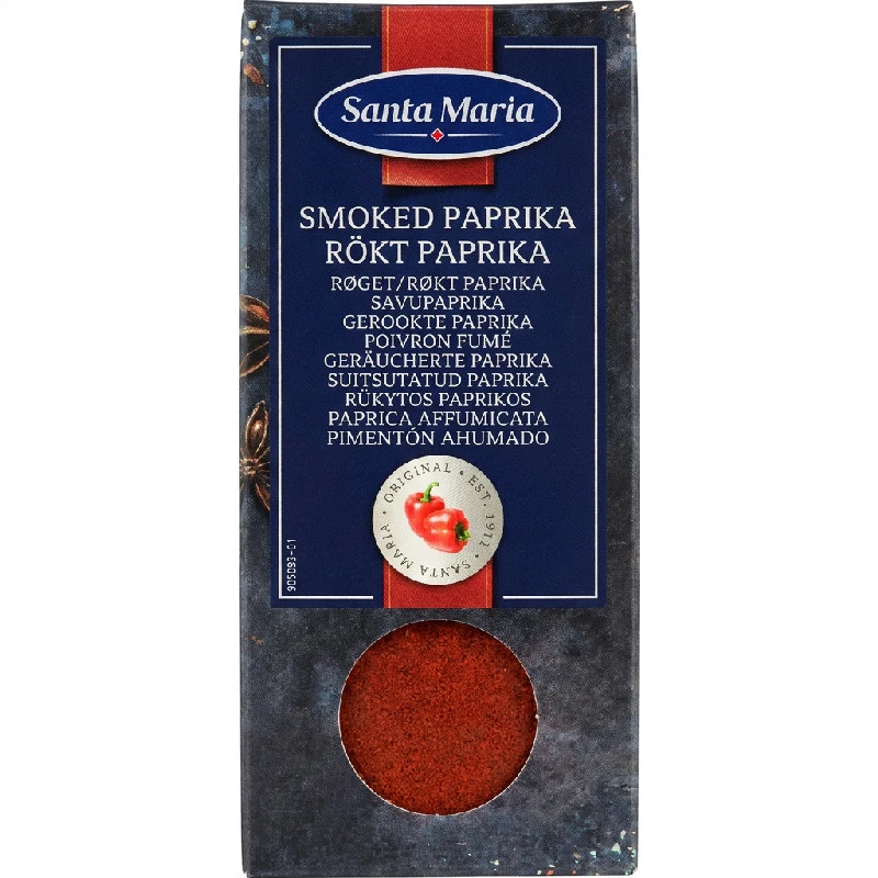 Krydder Paprika Røkt Boks 340 g 374041 by Santa Maria color Svart