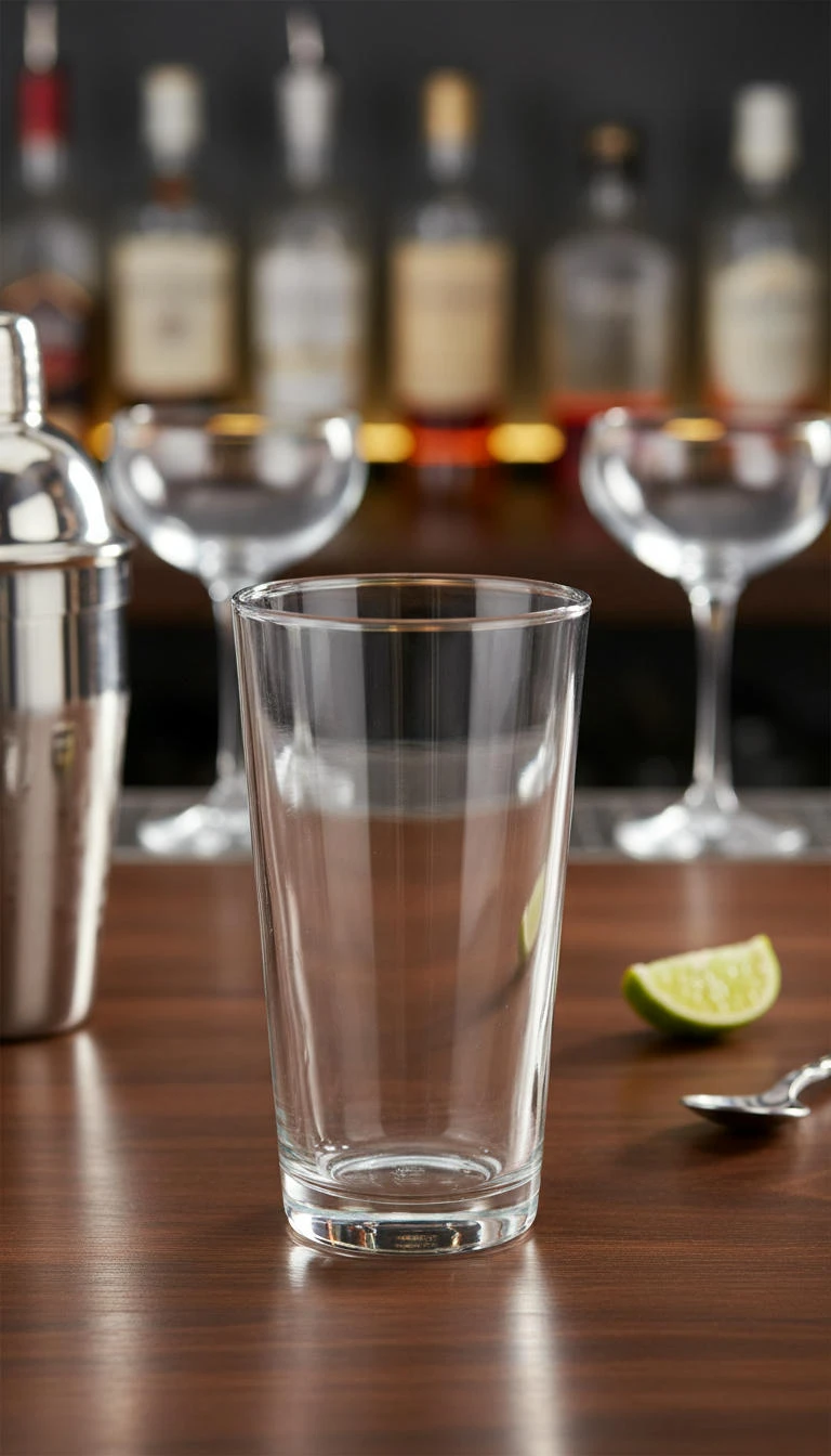 Glass til amerikansk Boston shaker BTBL3559C by Beaumont color Helder
