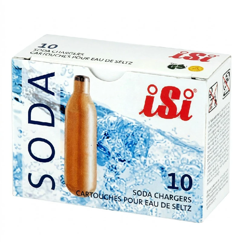 Sodapatroner 10 stk. 0014 by LISS color Svart