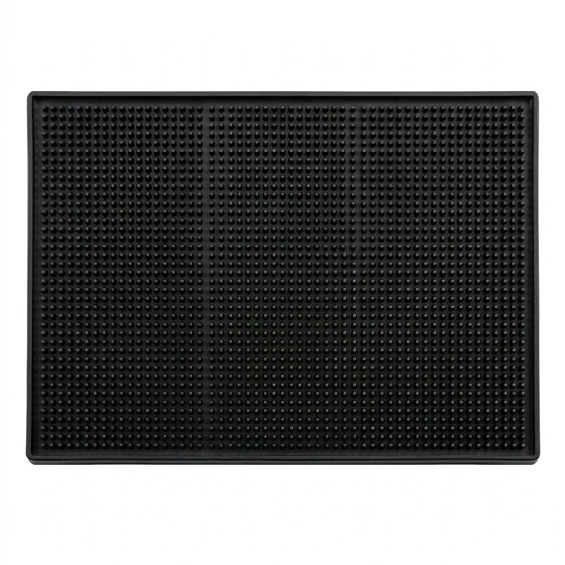 Barmatte 30x45 - Deluxe sort gummi BTBL3625 by NORDIC color Svart
