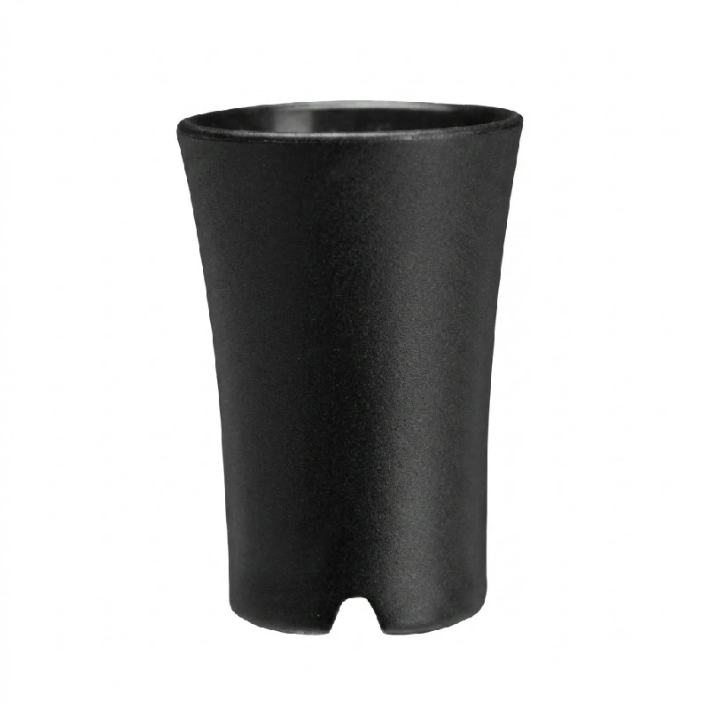Glass4ever Shotglass Frosted Sort 3 cl 100103 by GLASS4EVER color Svart