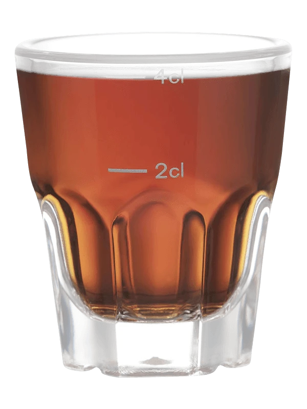 Granity shotglass i plast 4 cl 100204 by GLASS4EVER color Helder