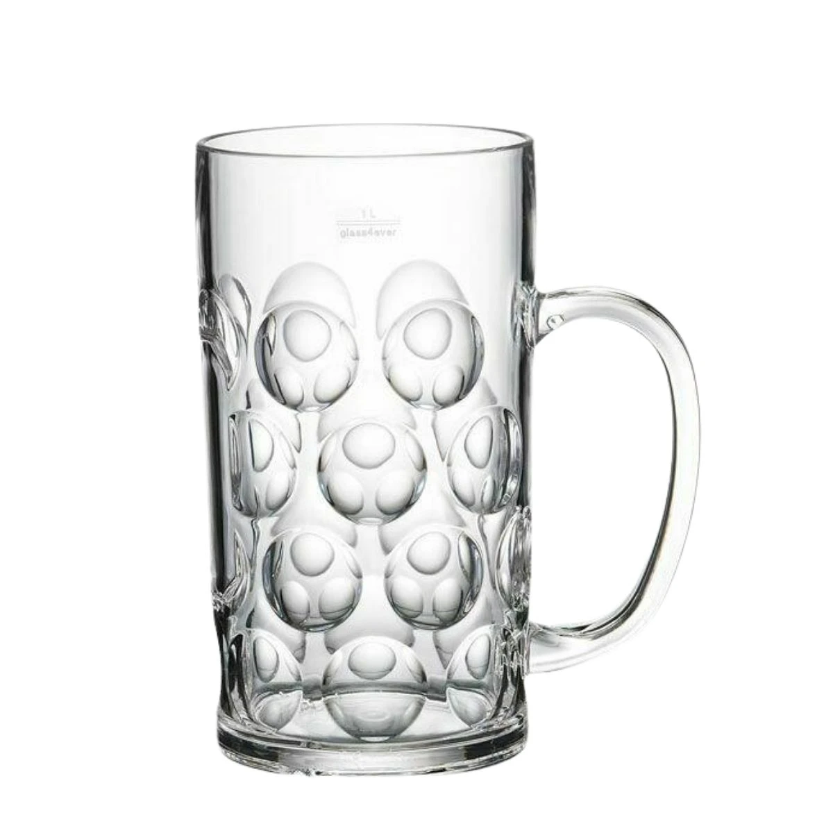 Ølkrus 1 L - SAN 200302 by GLASS4EVER color Helder