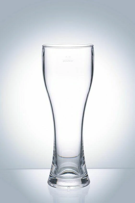 Weissbier Ølglass 0,3 L - Polykarbonat 200401 by GLASS4EVER color Helder