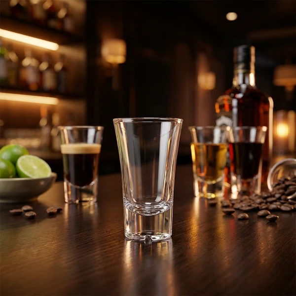 Glass4ever Hot Shotglass 6 cl 100203 by GLASS4EVER color Helder