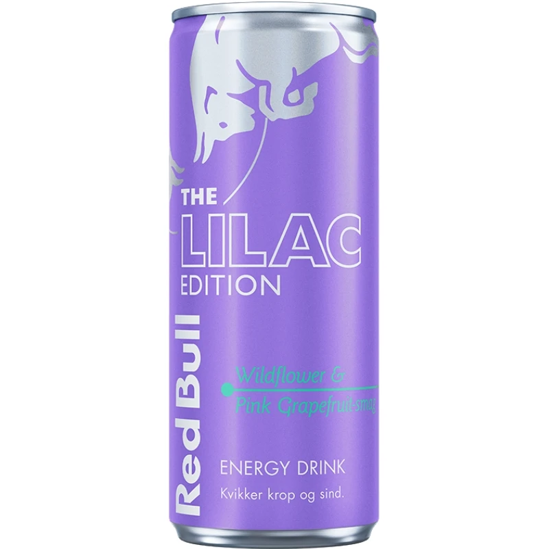 Red Bull Lilac Edt. - Pink Grape 25cl 66585 by REDBULL color Svart