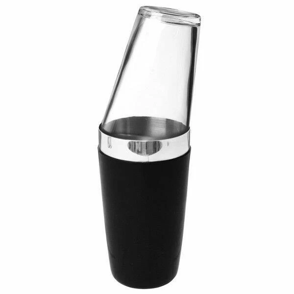 Boston Shaker bunn Sort Vinylbelagt BTBL3672 by Beaumont color Svart