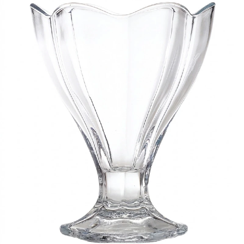 Lily dessertglass 25 cl LIL425 by Genware color Svart
