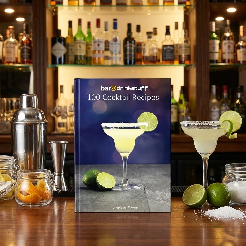 100 Cocktailoppskrifter 10253BM by Drink color Svart