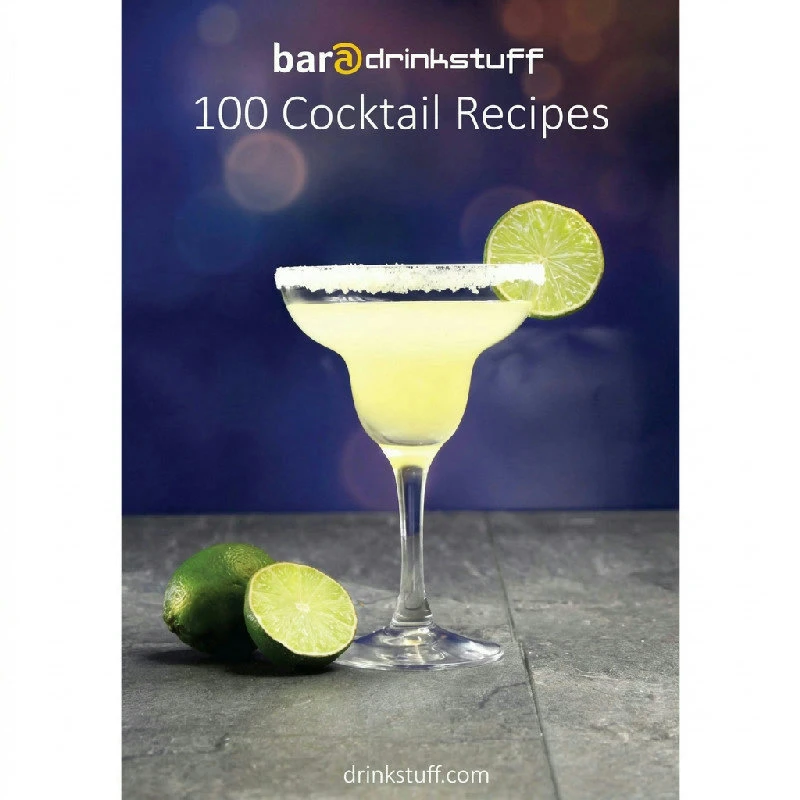 100 Cocktailoppskrifter 10253BM by Drink color Svart