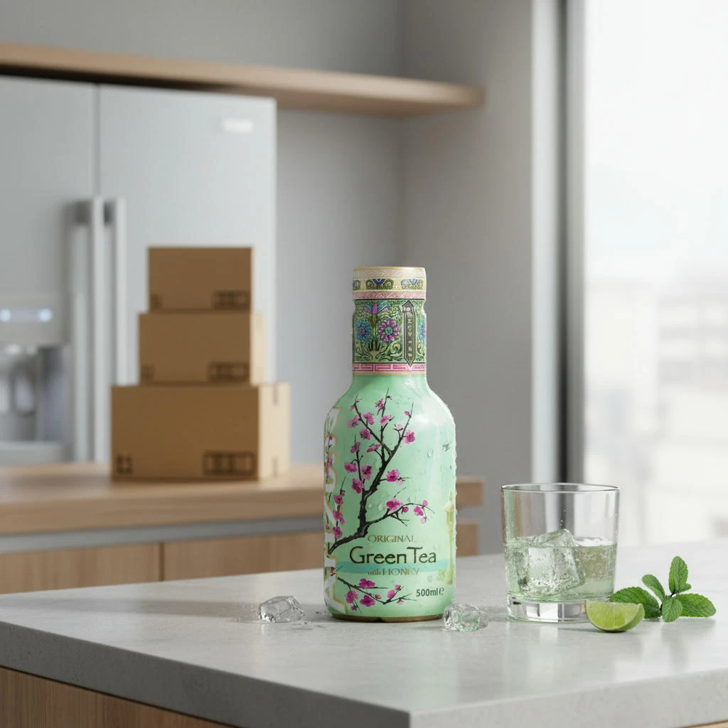 AriZona Original Green Tea 50 cl - 6 stk. 67356 by AriZona color Svart