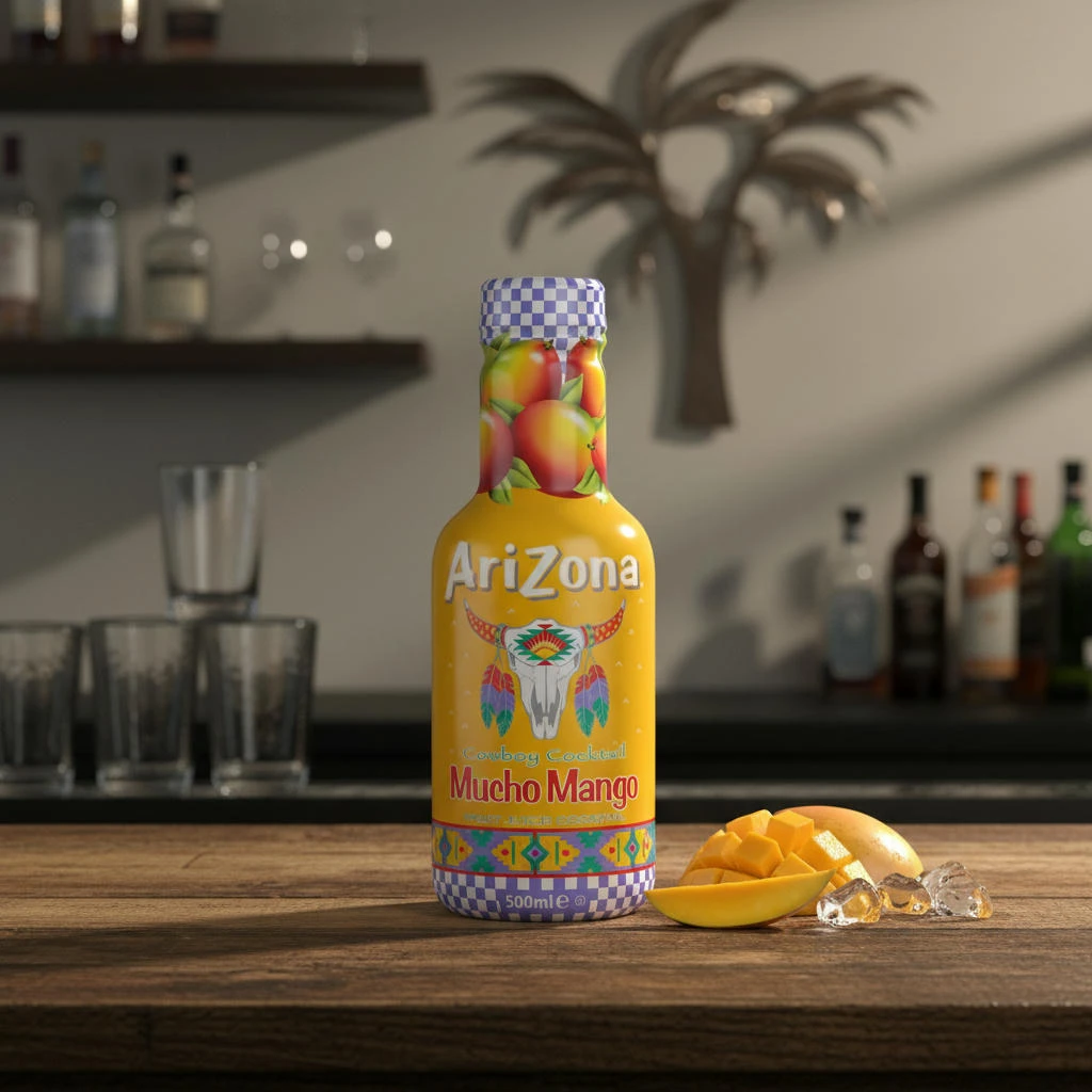 6x50cl AriZona Mucho Mango 67689 by AriZona color Svart