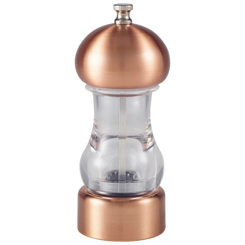 Salt- og pepperkvern kobberfarget 14 cm SPGRC14C by Genware color Svart