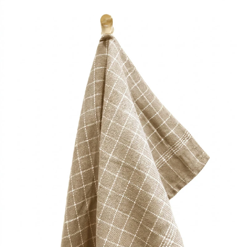 Kjøkkenhåndkle beige 3-pk. Str. 50 x 70 cm. 4020356  color Svart