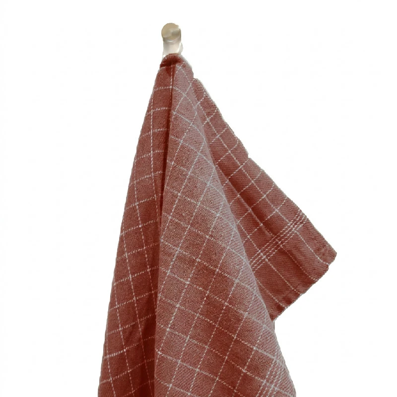Kjøkkenhåndkle brent rød 3-pk. 50 x 70 cm 4020361  color Svart