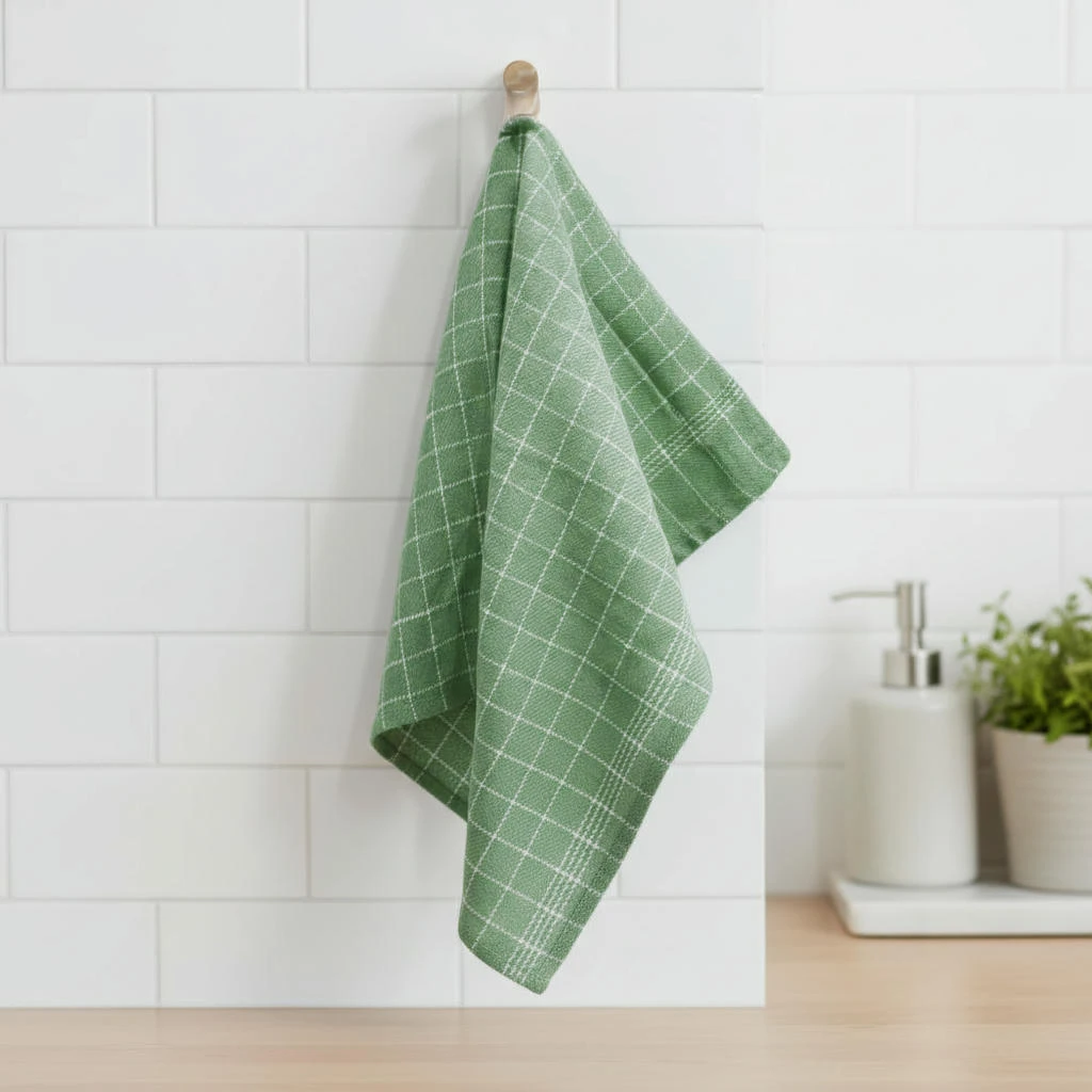 Kjøkkenhåndkle forest green 3-pk. Str. 50 x 70 cm 4020360  color Svart