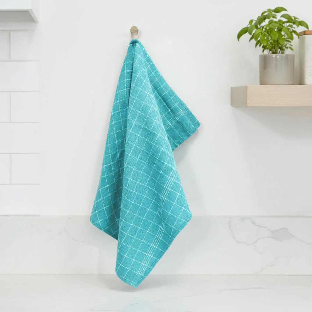 Kjøkkenhåndkle turkis 3-pk. Str. 50 x 70 cm 4020362  color Svart
