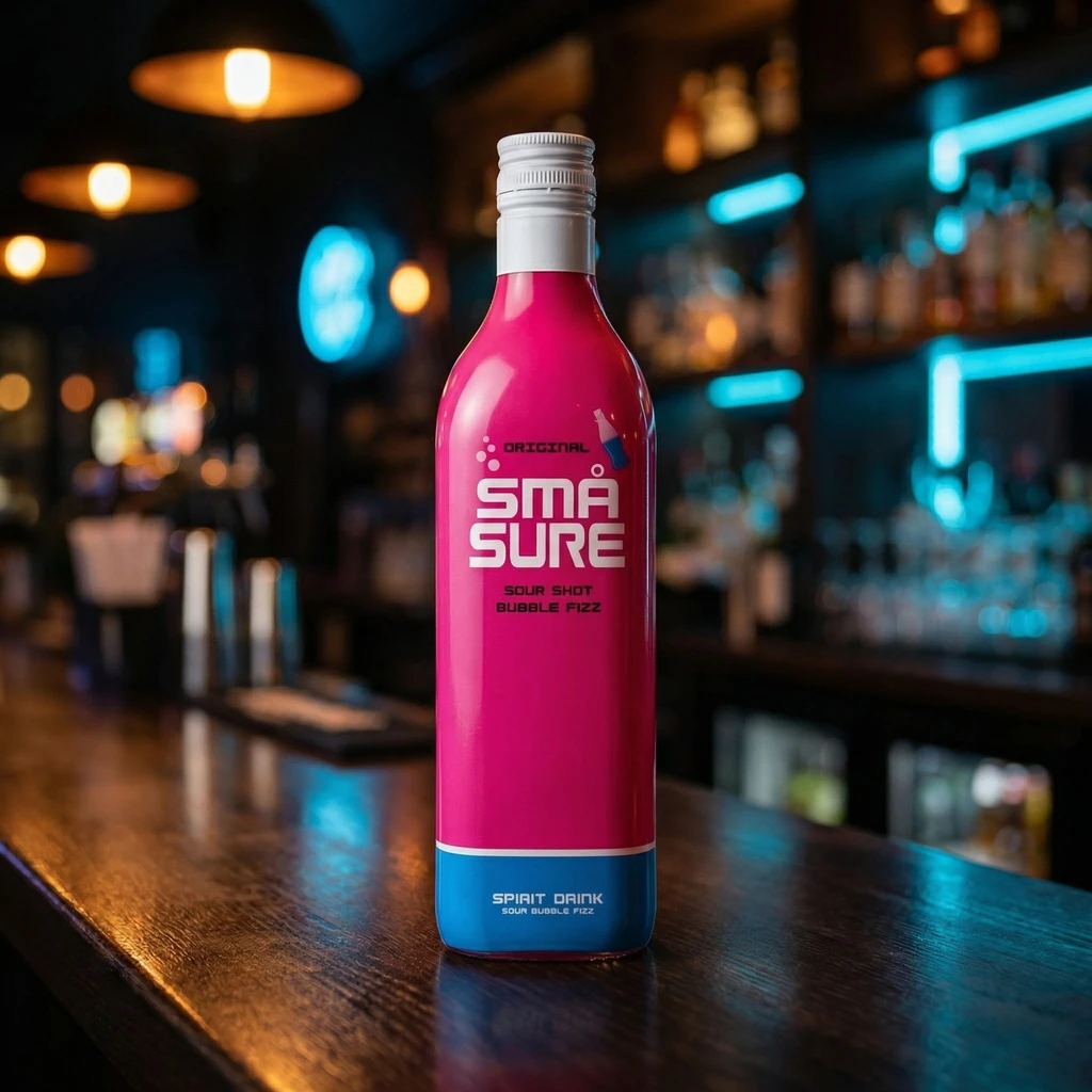 Små Sure Bubble Gum 16,4% 70 cl Små Sure by Små Sure color Svart