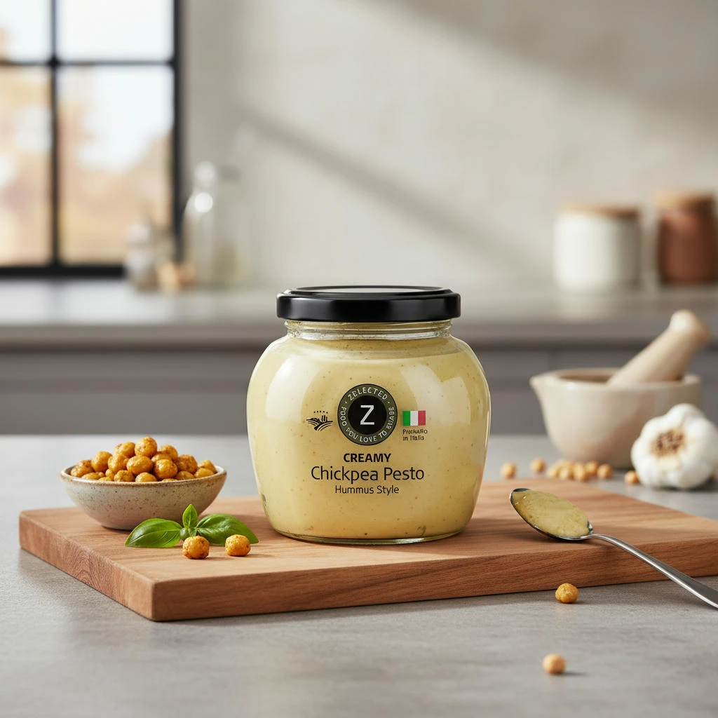 Zelected Kremet Kikertpesto 190g 11441  color Svart