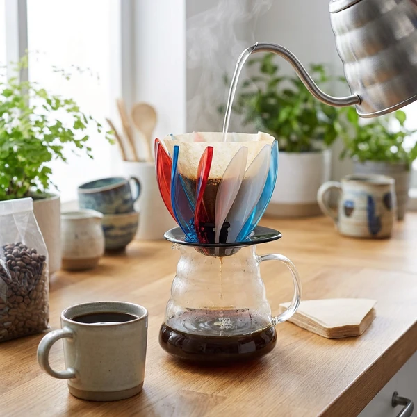 V60 Dripper SUIREN - Hario Tri VDSU-02-TRI  color Svart