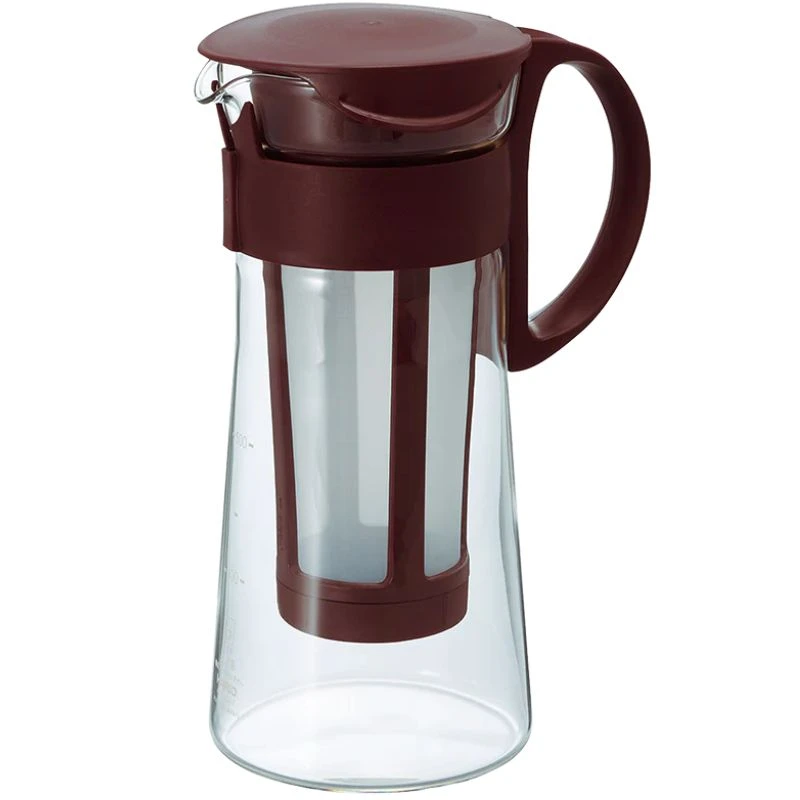 Mizudashi Cold Brew kaffekanne sjokoladebrun - Hario MCPN-7-CBR-EU  color Svart