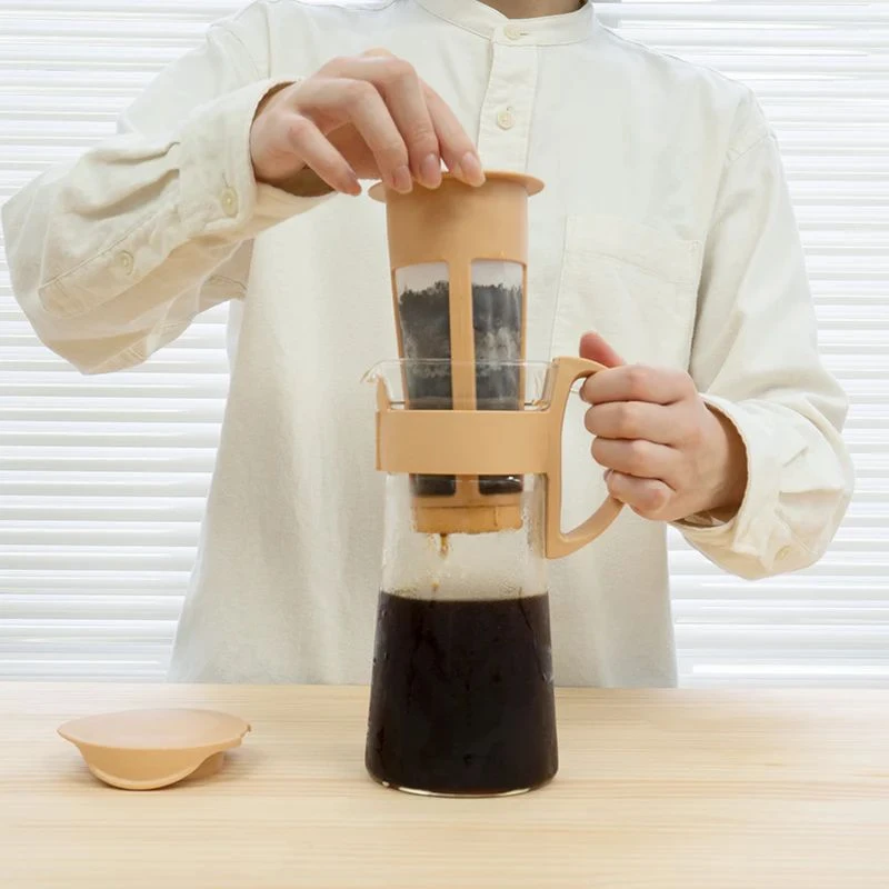 Mizudashi Cold Brew kaffekanne Mocca - Hario MCPN-7-MC-EU  color Svart