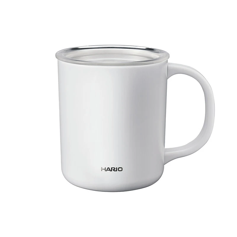 Termokopp med keramisk belegg 350 ml (dobbeltvegget) - Hario CMG-350-W  color Svart