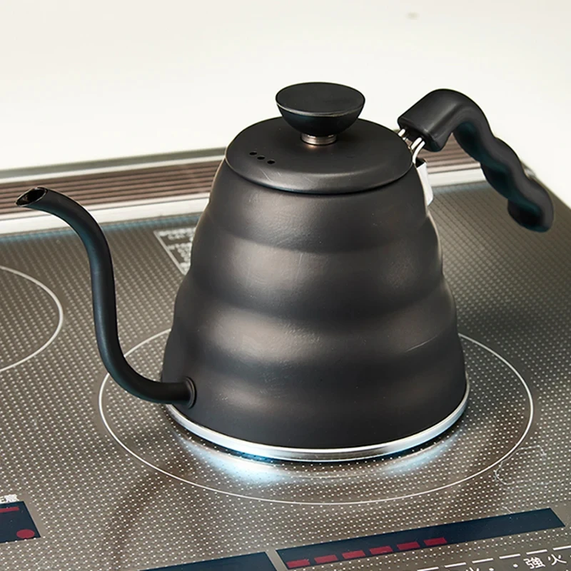 V60 Drip Kjele "Buono" Matt Svart 800ml - Hario VKBR-120-MB  color Svart