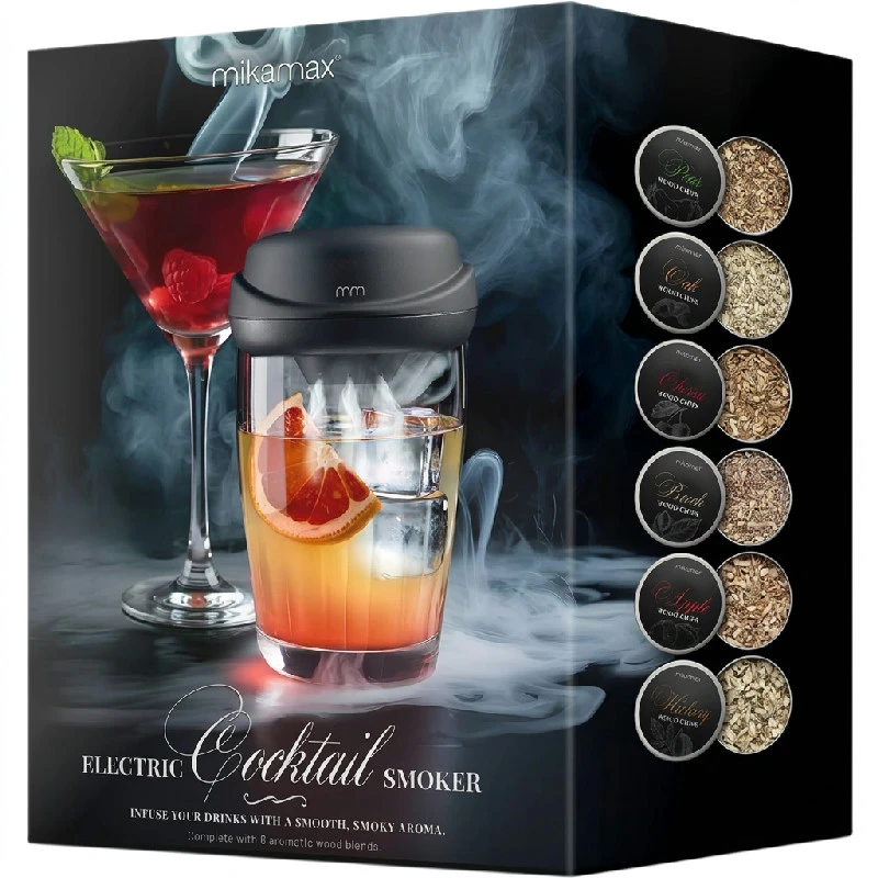 Elektrisk Cocktail Smoker - Oppladbar 05206  color Svart
