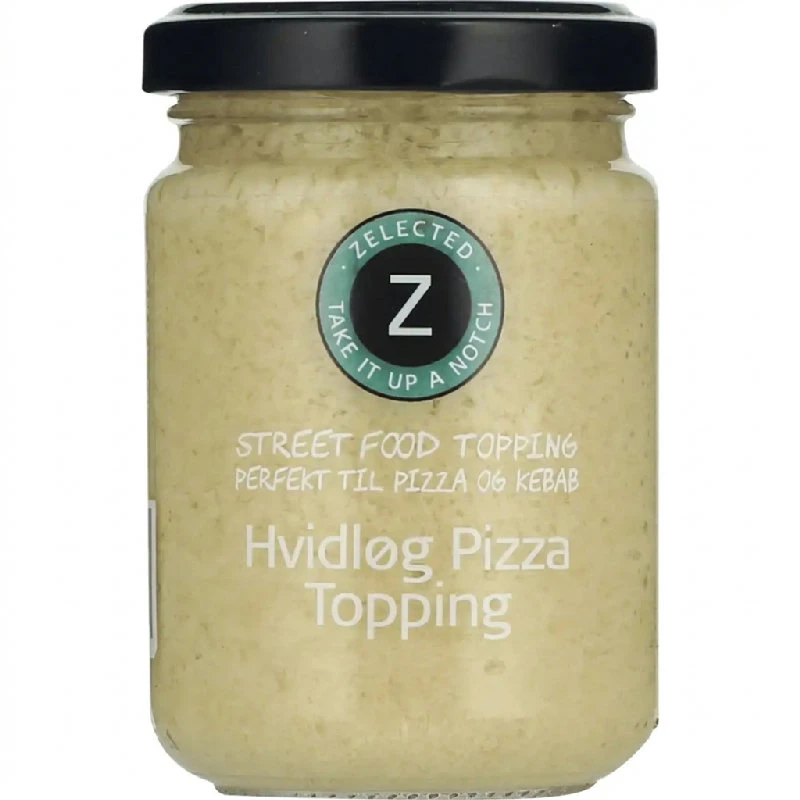 Hvitløk Pizza Topping 120G Zelected 70052  color Svart