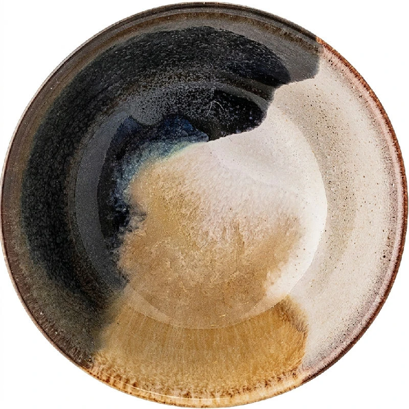 Jules Skål, Grå, Steintøy D13xH6 cm 300 ml 82046910  color Svart