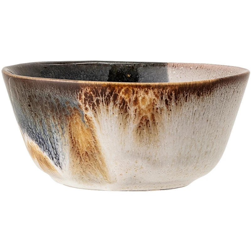 Jules Skål, Grå, Steintøy D13xH6 cm 300 ml 82046910  color Svart