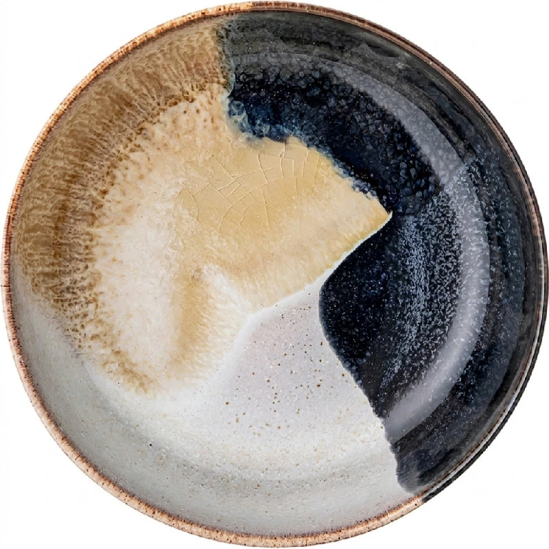 Jules Skål, Grå, Steintøy D17,5xH5,5 cm 750 ml 82046915  color Svart