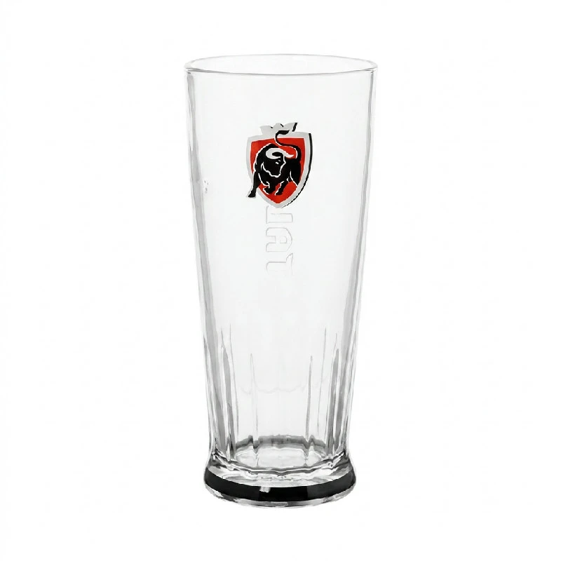 Jupiler Tauro ølglass 33 cl i gaveeske 220172 by BELGIAN BEER GLASSES color Svart