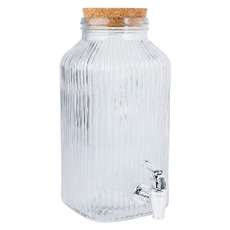 Drikkedispenser glass klar 3,35L 5426009  color Svart