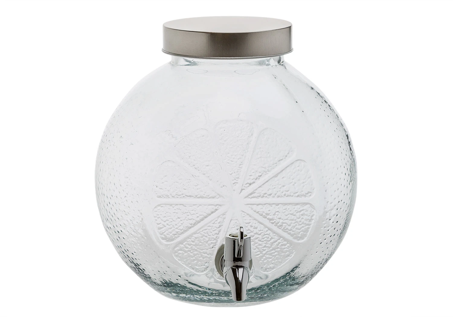 Drikkedispenser Appelsinformet Glass 4L 2492418 by COSY & TRENDY color Svart