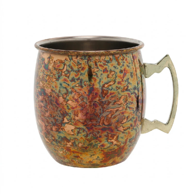 Moscow Mule Krus Antikk Kobber 45cl 8,5x10cm 6675914 by COSY & TRENDY color Svart