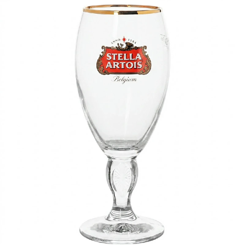 Ølglass 25 cl Glass 220180 by BELGIAN BEER GLASSES color Svart