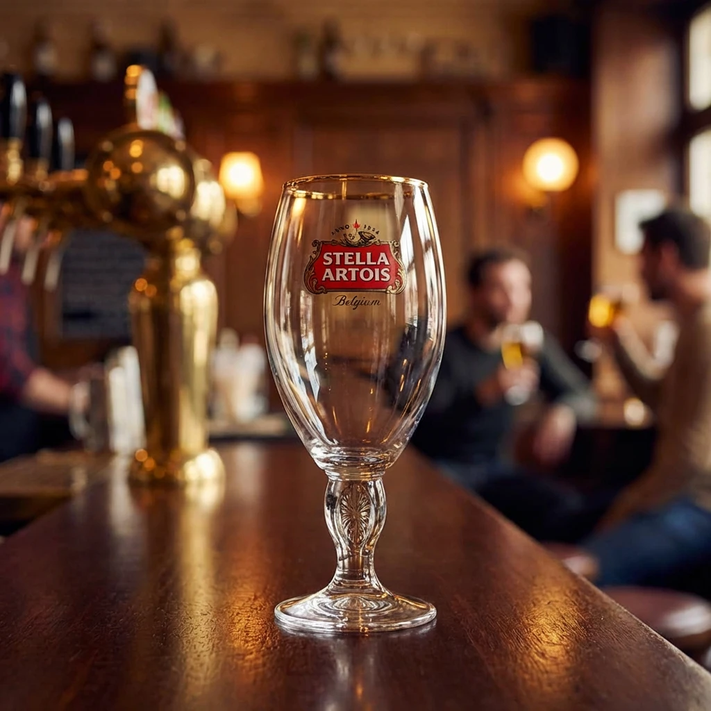 Stella Artois Ølglass 25cl Gaveeske 220182 by BELGIAN BEER GLASSES color Svart