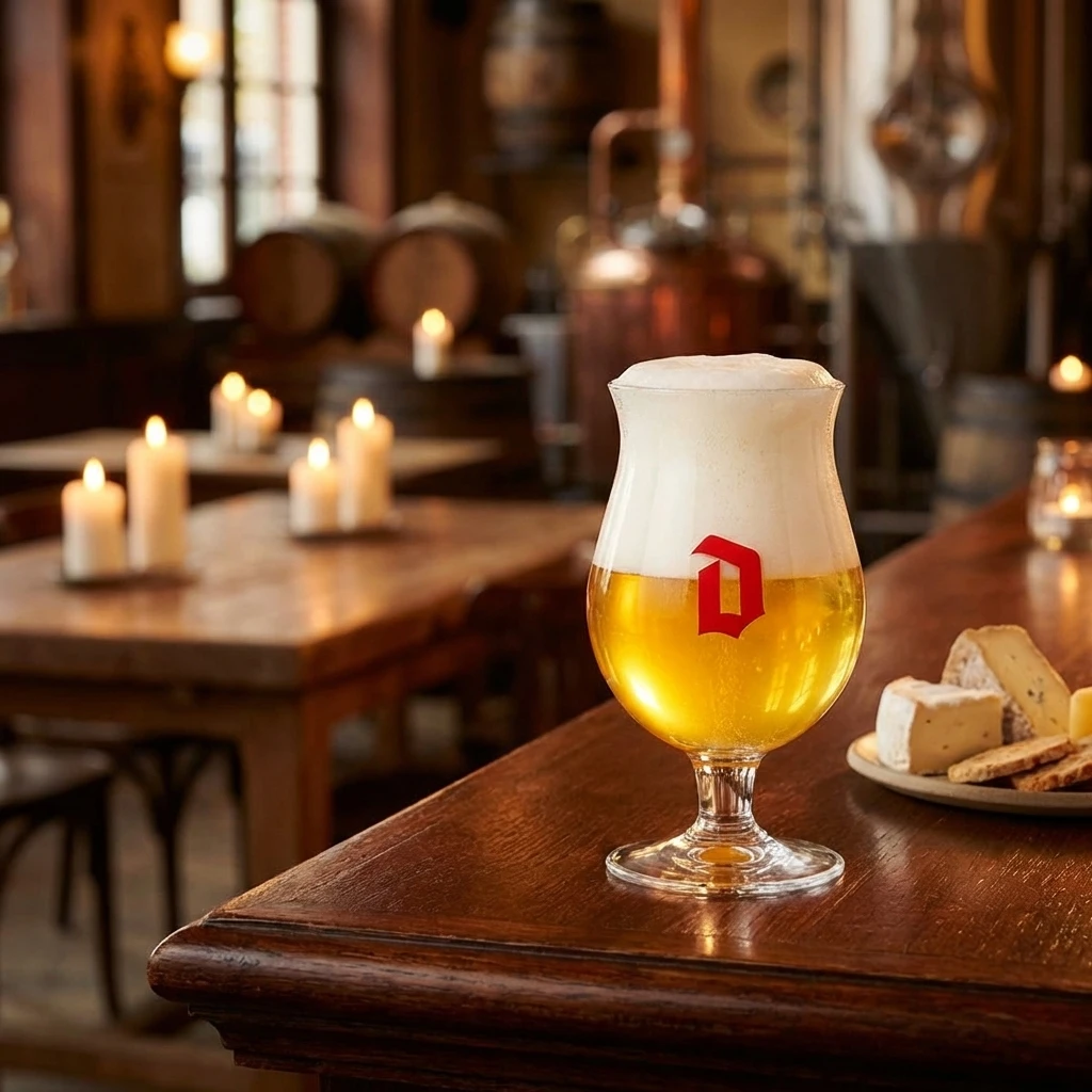 Duvel Ølglass 33cl i Gaveeske 220202A by BELGIAN BEER GLASSES color Svart