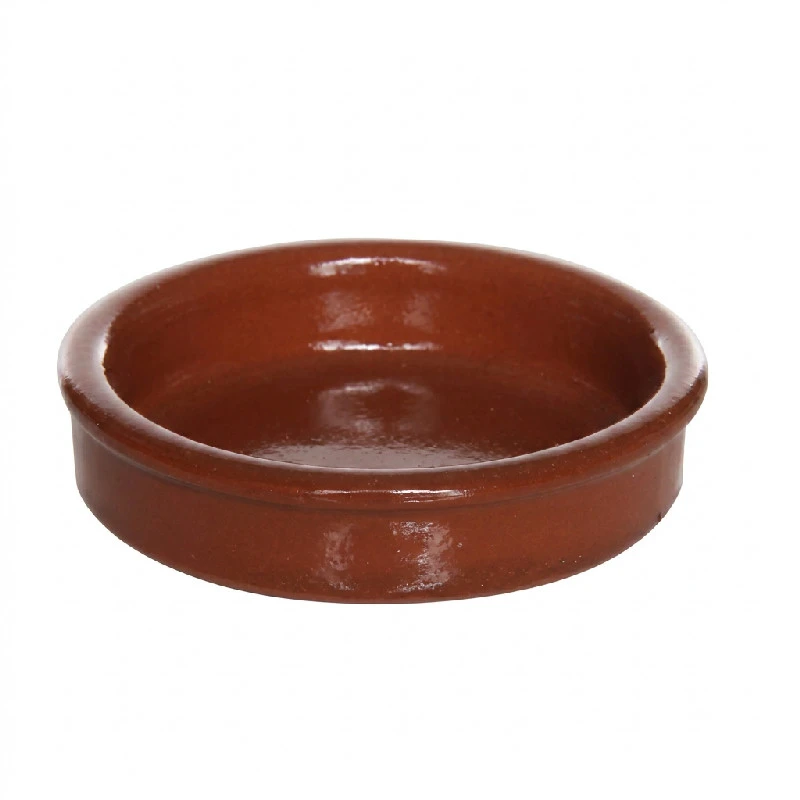 REGAS Mini Kasserolle Brun Steintøy Ø6x1,6 cm 0006 by REGAS color Svart