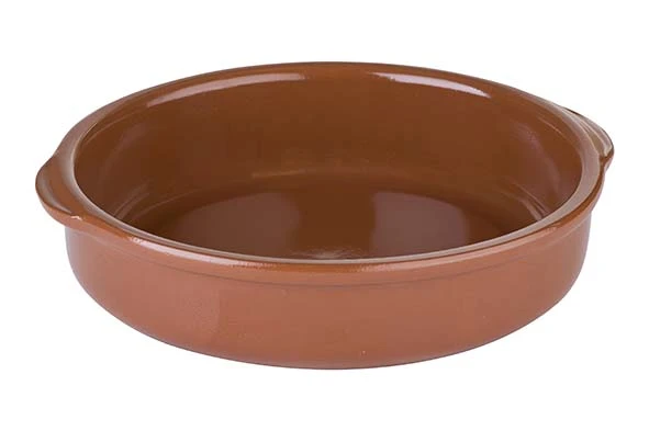 Crème Brûlée Fad Brun Stentøj Ø20cm 4 stk 144/4 by REGAS color Svart