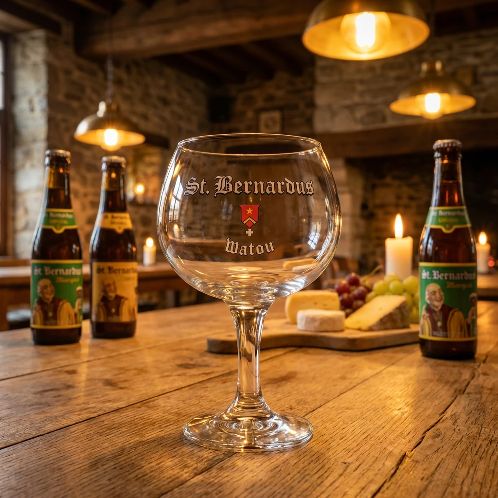 Ølglass 33cl i gaveeske 852340 by BELGIAN BEER GLASSES color Svart
