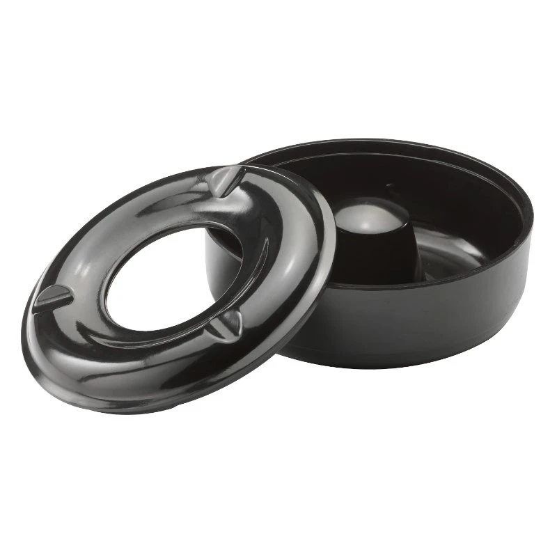 Askebeger sort melamin vindtett 14,5 cm BTBL3707 by Beaumont color Svart