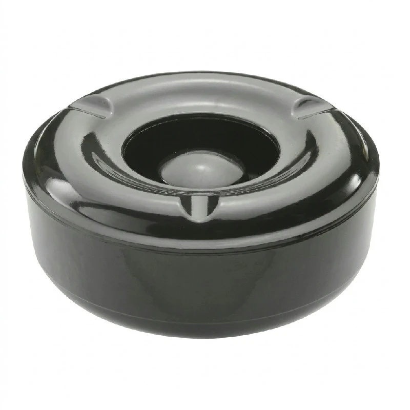 Askebeger sort melamin vindtett 14,5 cm BTBL3707 by Beaumont color Svart
