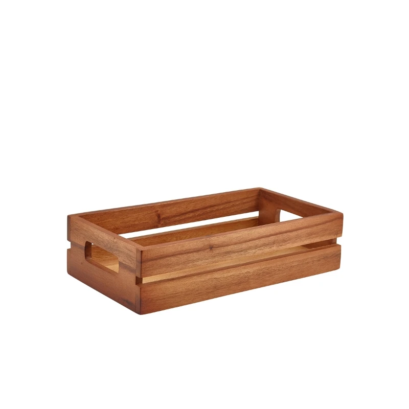GenWare Acacia Wood Lav boks/forhøyer GN 1/3 RSR-WL3218 by Genware color Svart