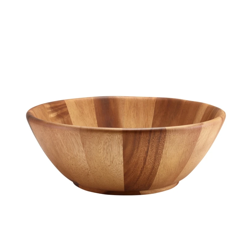 GenWare Acacia Wood Skål Ø33 x 12 cm WBWL33 by Genware color Svart