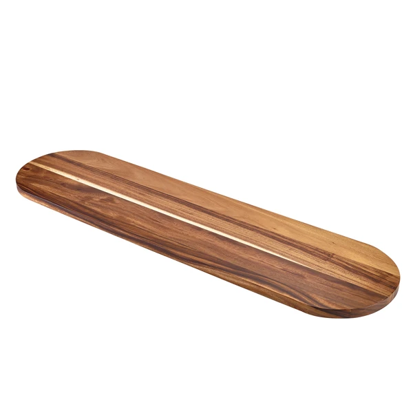 GenWare Acacia Wood Sokkel 120 x 32 cm WPLN12032 by Genware color Svart